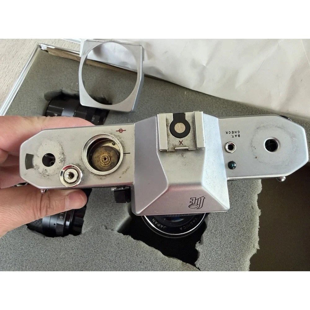Yashica TL Electro X Camera And Lens For Parts Only